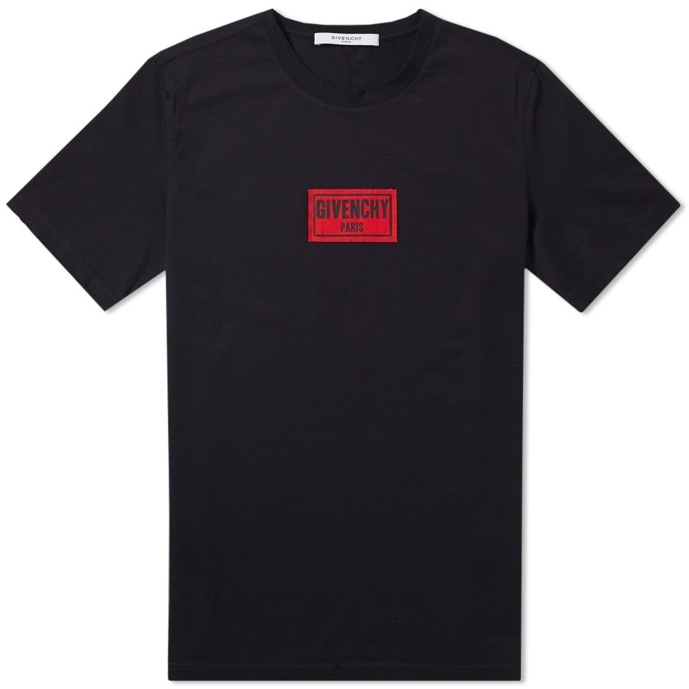 Givenchy Distressed Box Logo T-shirt